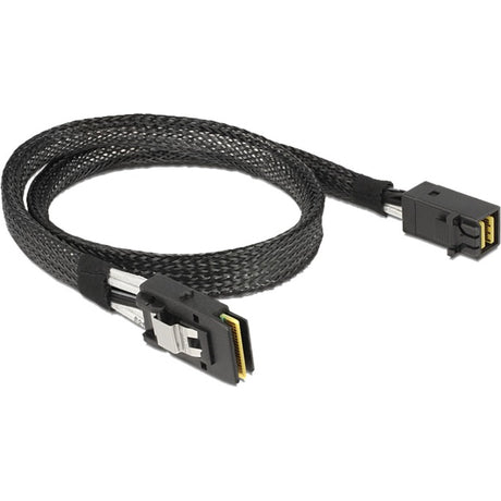 Delock mini SAS HD SFF-8643 > mini SAS SFF-8087, 0,5 m kabel (sort, 83388)