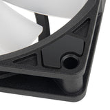 Silverstone air slimer 90 argb kabinet ventilator (sort, 92 x 92 x 15 mm, pwm)