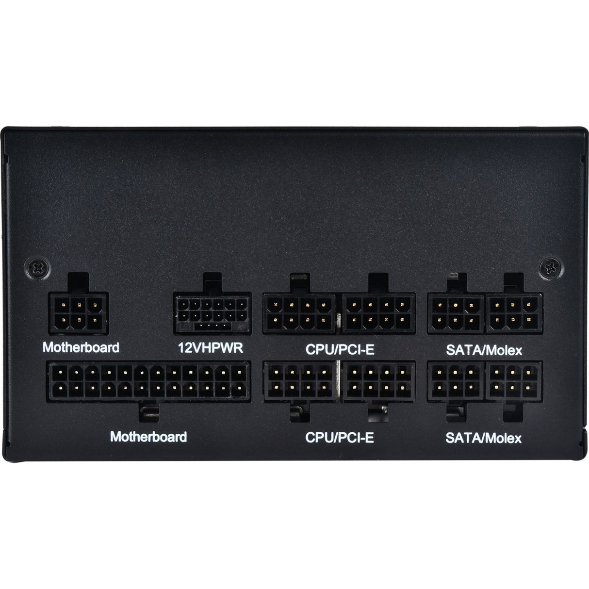Silverstone da750r-gm guld, modulær 750 watt strømforsyning (sort, 4x pcie)