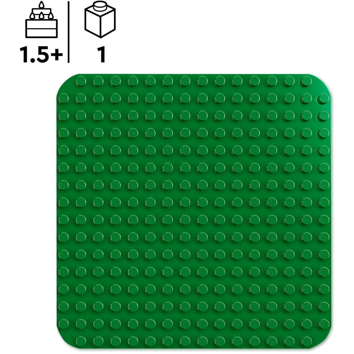 Lego duplo grøn byggeplade - 10460