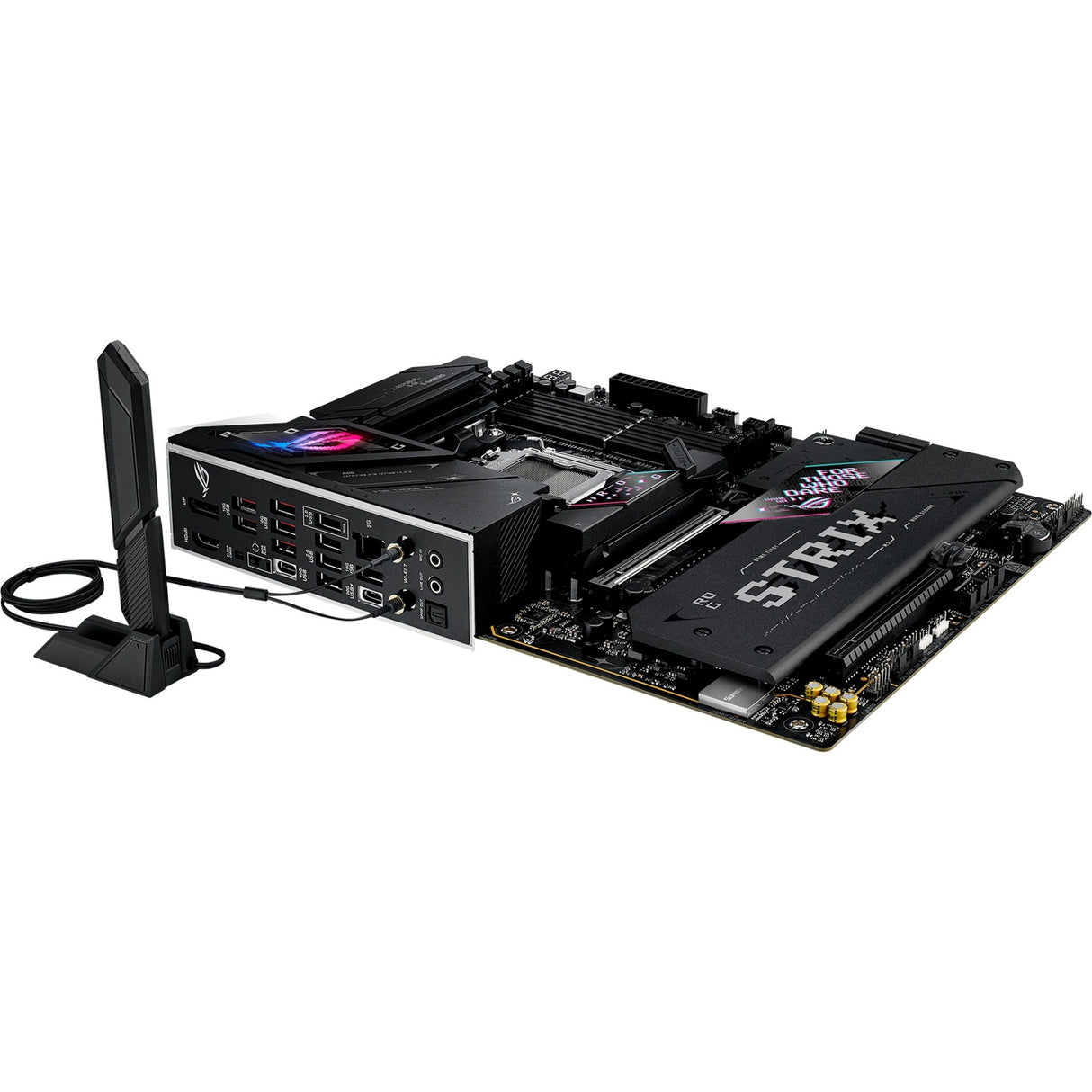 Asus ROG Strix B850-E Gaming WiFi Socket AM5 bundkort (sort, RAID, 5 GB-LAN, Wi-Fi 7, BT, lyd, ATX)