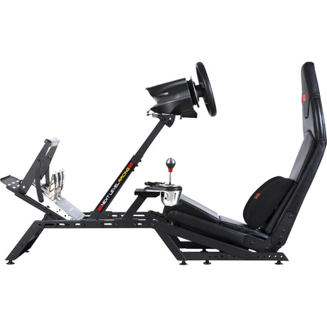 Næste niveau racing f-gt formel og gt simulator cockpit racing simulator (sort (mat))
