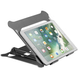 Act connectivity laptop stativ, aluminium, foldbar, trinløst højdejusterbar (sort)
