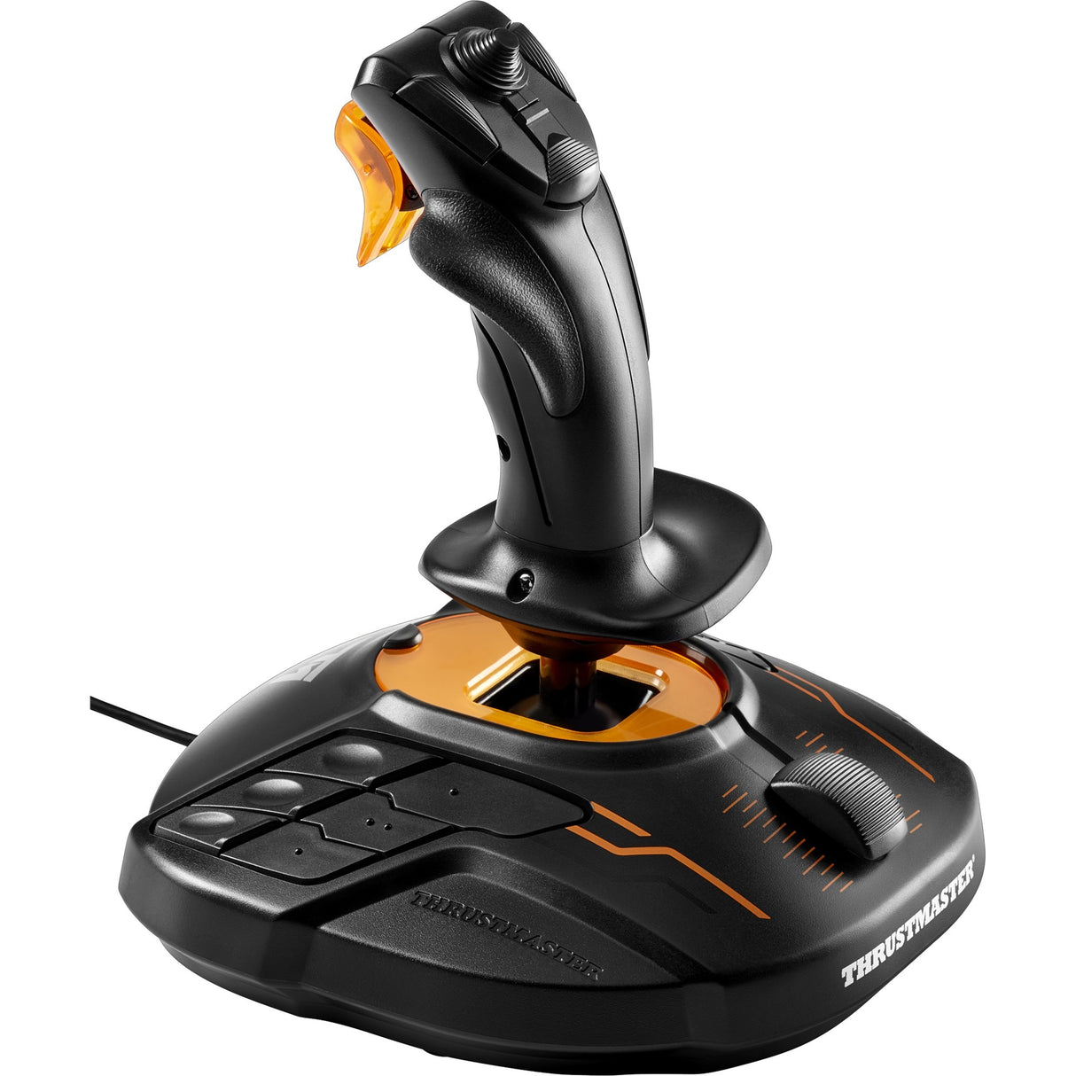 Thrustmaster t.16000m fcs joystick (sort orange, pc)