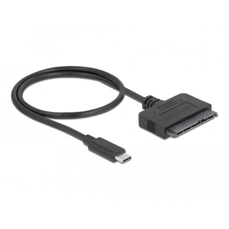 Delock USB Type-C konverter til 22 pin SATA 6 GB (sort)