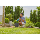 Gardena akku græssaks comfortcut li (turkis sort, li-ion batteri 3.0ah)