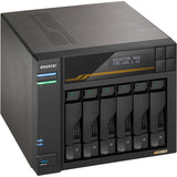 Asustor lockerstor 6 as6806t nas (sort)