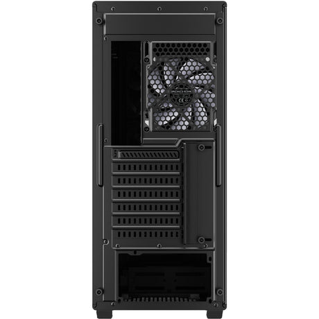 Sharkoon vk3 rgb midi tårnhus (sort | 2x usb-a | rgb | hærdet glas)