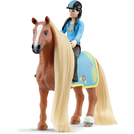 Schleich hesteklub Sofia's beauties - kim caramelo startsæt spillefigur (42585)