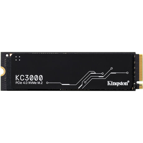Kingston KC3000 4 TB SSD (sort, Skc3000S 4096G, PCIe 4.0 NVMe, M.2 2280)