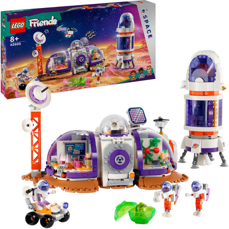 Lego friends - mars rumbase og raketkonstruktionslegetøj (42605)