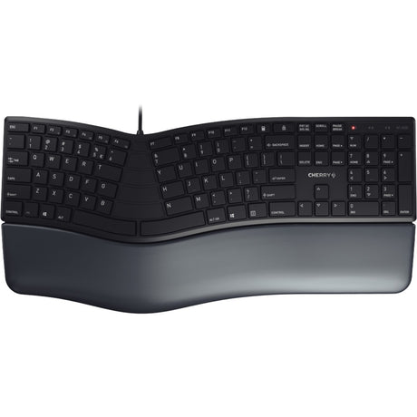 Cherry kc 4500 ergo, tastatur (sort, eu-layout (qwerty))