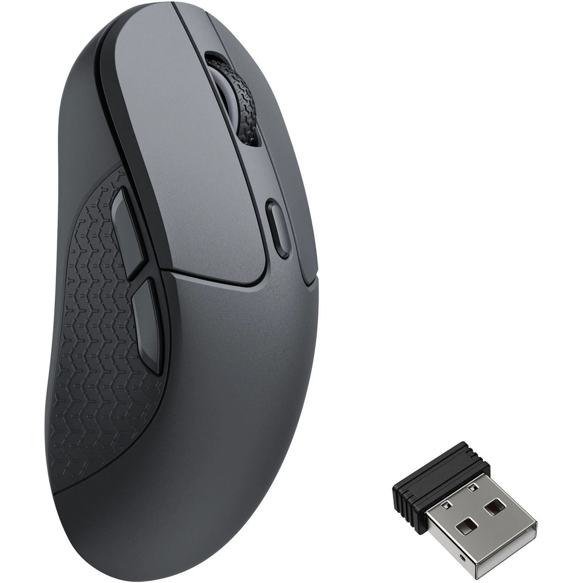 Keychron m3-a23 mus (sort, 8000 Hz, 100 - 30.000 dpi, Bluetooth 5,3 | 2,4 GHz | USB Type-C-kabel)