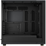 Fractal design nord xl midi tårnhus (sort træfarve | 2x USB-A | 1x USB-C)