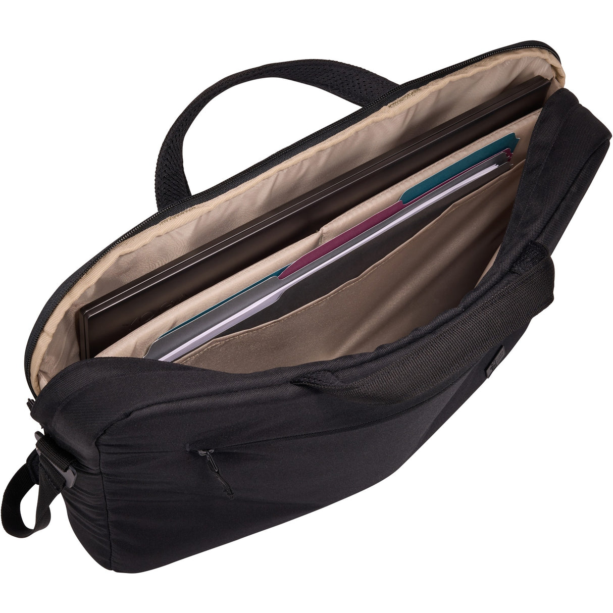 Case logic invigo 15.6 laptop attaché laptop taske (sort)
