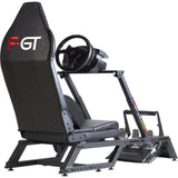 Næste niveau racing f-gt formel og gt simulator cockpit racing simulator (sort (mat))