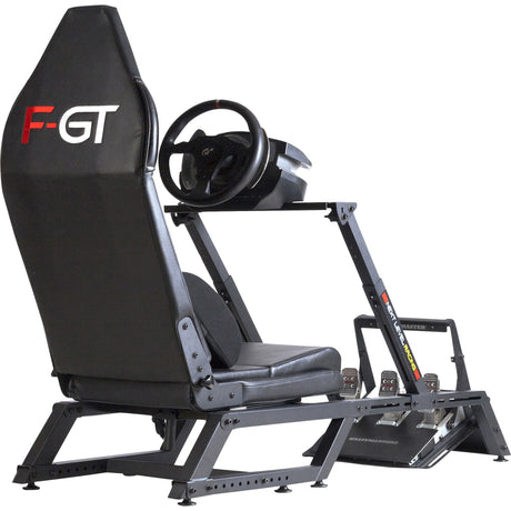 Næste niveau racing f-gt formel og gt simulator cockpit racing simulator (sort (mat))