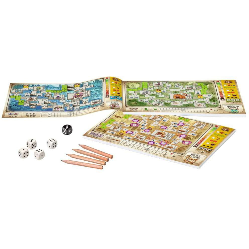 Ravensburger fangehuller, terninger og farebrætspil (engelsk, 1 - 4 spillere, 30 - 45 minutter, fra 12 år)