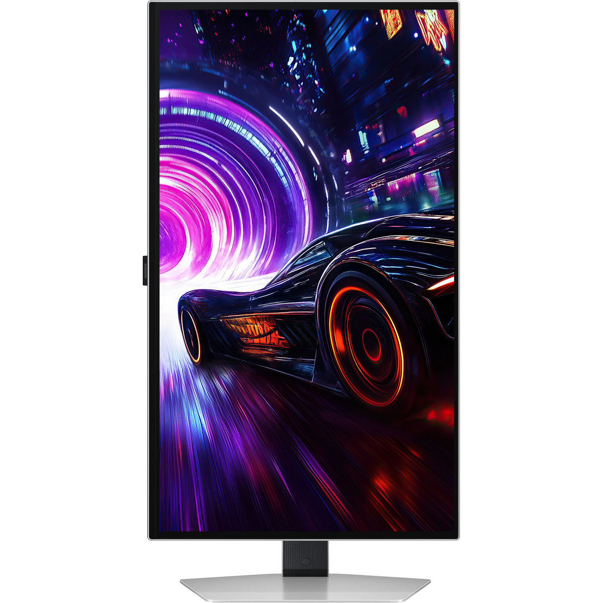Samsung Odyssey OLED G8 G81SF 27 4K UHD-gamingskærm (sølv, 2x HDMI, DisplayPort, 2x USB-A, USB-B)