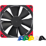 Noctua nf-f12 pwm chromax.black.swap case ventilator (sort, 120 x 120 x 25 mm)