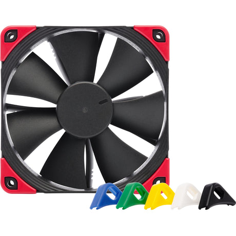 Noctua nf-f12 pwm chromax.black.swap case ventilator (sort, 120 x 120 x 25 mm)