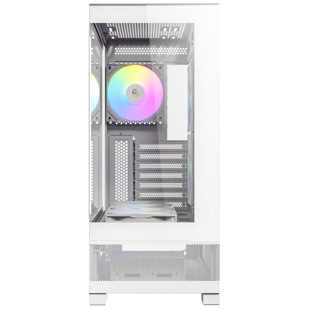 Antec cx700 elite rgb midi tårnhus (hvid | 2x usb-a | hærdet glas)
