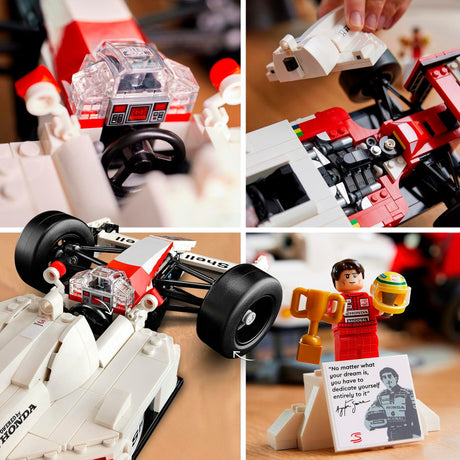 Lego ikoner mclaren mp4 4 og ayrton senna - 10330