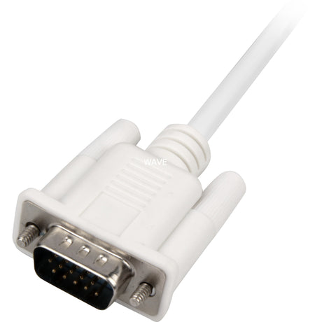 Delock VGA + lyd > HDMI-adapter (hvid, 0,25 meter)