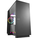 Sharkoon rgb midi tårnhus i rent stål (sort | 2x usb-a | rgb | vindue)