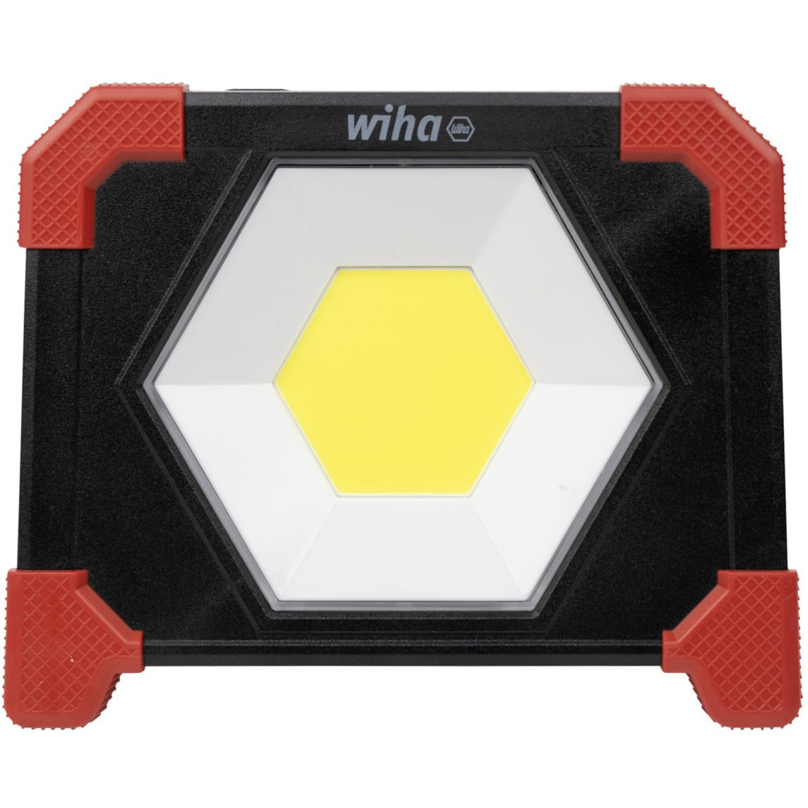 Wiha batterikonstruktionslampe 30w (sort rød, 750-3.000 lm)