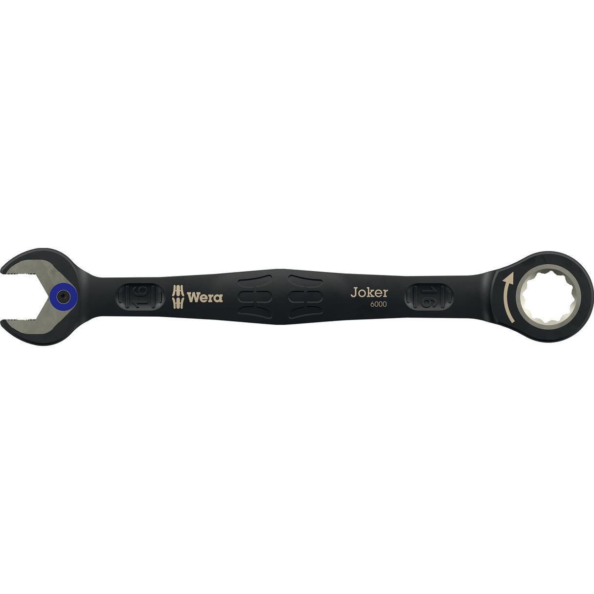 Wera 6000 joker black edition 11 sæt 1 kombination skraldenøglesæt, 11-delt skruenøgle (sort)