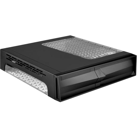 Silverstone sst-rvz02b-w vinduessæt skrivebordskabinet (sort | 2x USB-A | vindue)