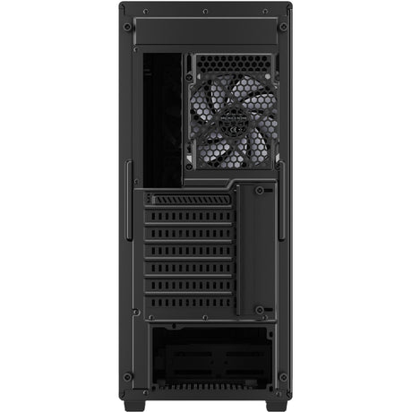 Sharkoon VK2 RGB MIDI Tower-hus (sort | 2x USB-A | RGB | hærdet glas)