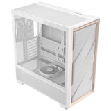 Antec flux midi tårnhus (hvid | 2x USB-A | 1x USB-C | hærdet glas)