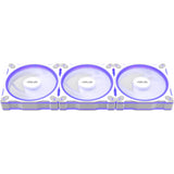 Asus prime mr120 argb reverse ventilator - triple pack case fans (hvide, 3 styk, 120 x 120 x 28 mm, 3 styk)