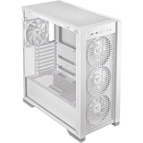 Asus tuf gaming gt302 argb midi tårnhus (hvid | 2x usb-a | 1x usb-c | rgb | hærdet glas)