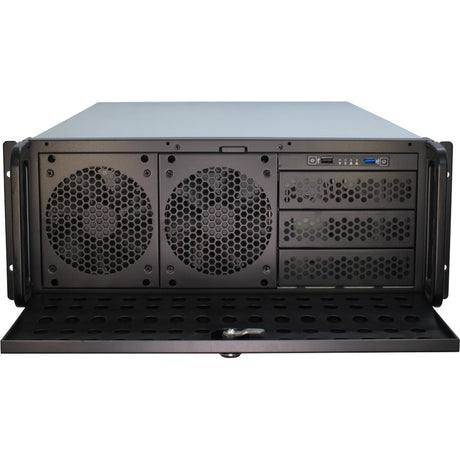Inter-tech 4u 4129l rackhus (sort | 2x USB-A)