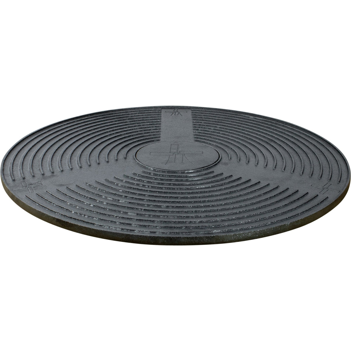 Vindmøllen plancha grillplade (sort, 75 cm)