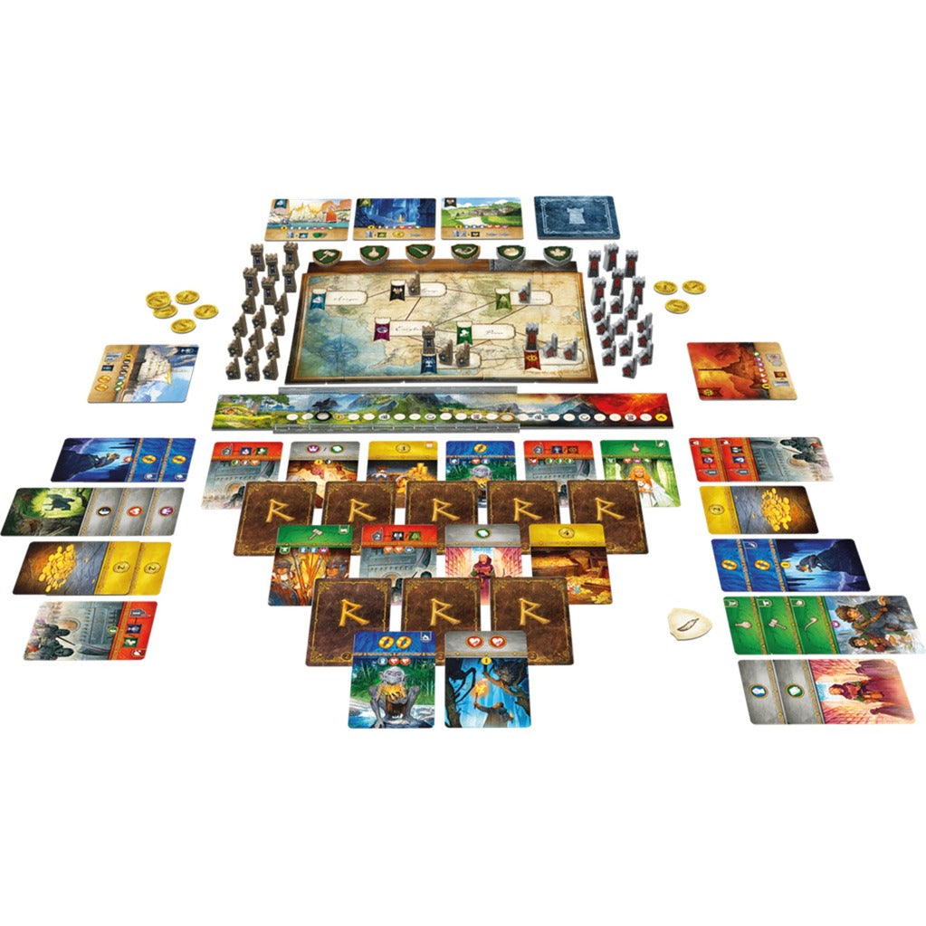Asmodee Ringenes Herre - duel for Middle Earth - Hollandsk kortspil
