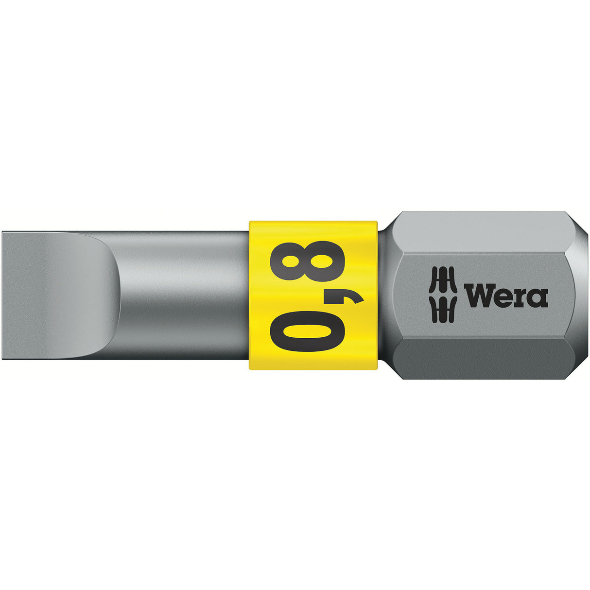Wera kraftform kompakt 28 yard med etui, 6-delt bit sæt (sort grøn)