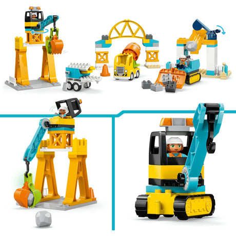 Lego duplo by 10476 3in1 byggeplads og køretøjer