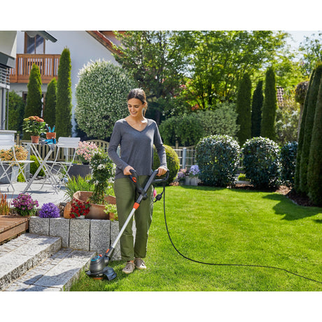 Gardena trimmer comfortcut 550 28 græstrimmer (turkis grå, 9872-20)