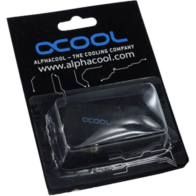 Alphacool hf tilslutningsklemme tee rund g1 4 (sort)