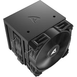 Sharkoon a60 CPU køler (sort, 4-benet PWM blæserstik)