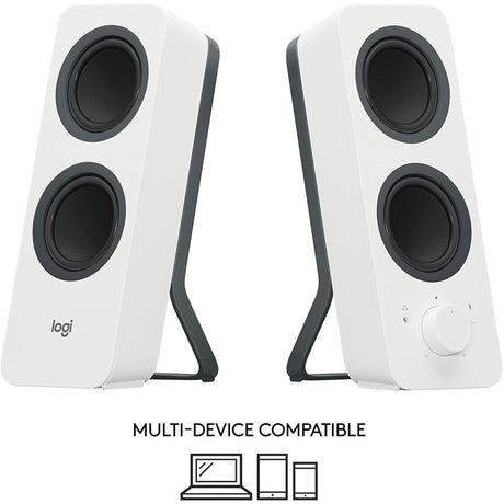 Logitech z207 pc-højttaler (hvid)