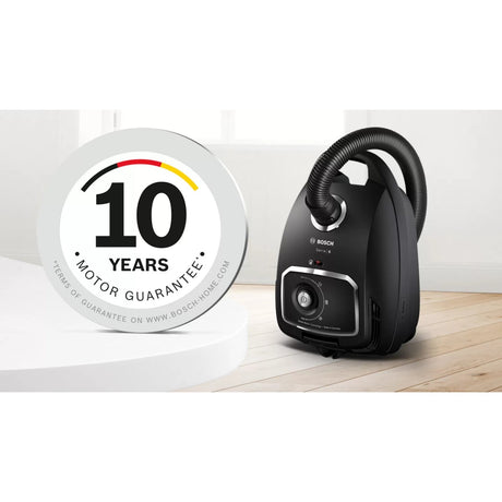 Bosch serie 6 støvsuger med pose bgb6x320 (sort)