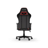 Dxracer prince l sort rød pvc læder gaming stol (sort rød)