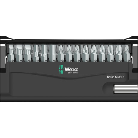 Wera bit-check 30 metal 1 bit sæt (30 dele)