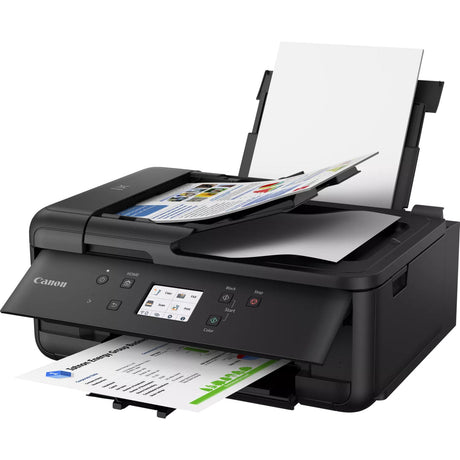 Canon pixma tr7650 all-in-one inkjetprinter met faxfunctie (zwart, usb, wi-fi, kopie, scan, fax)