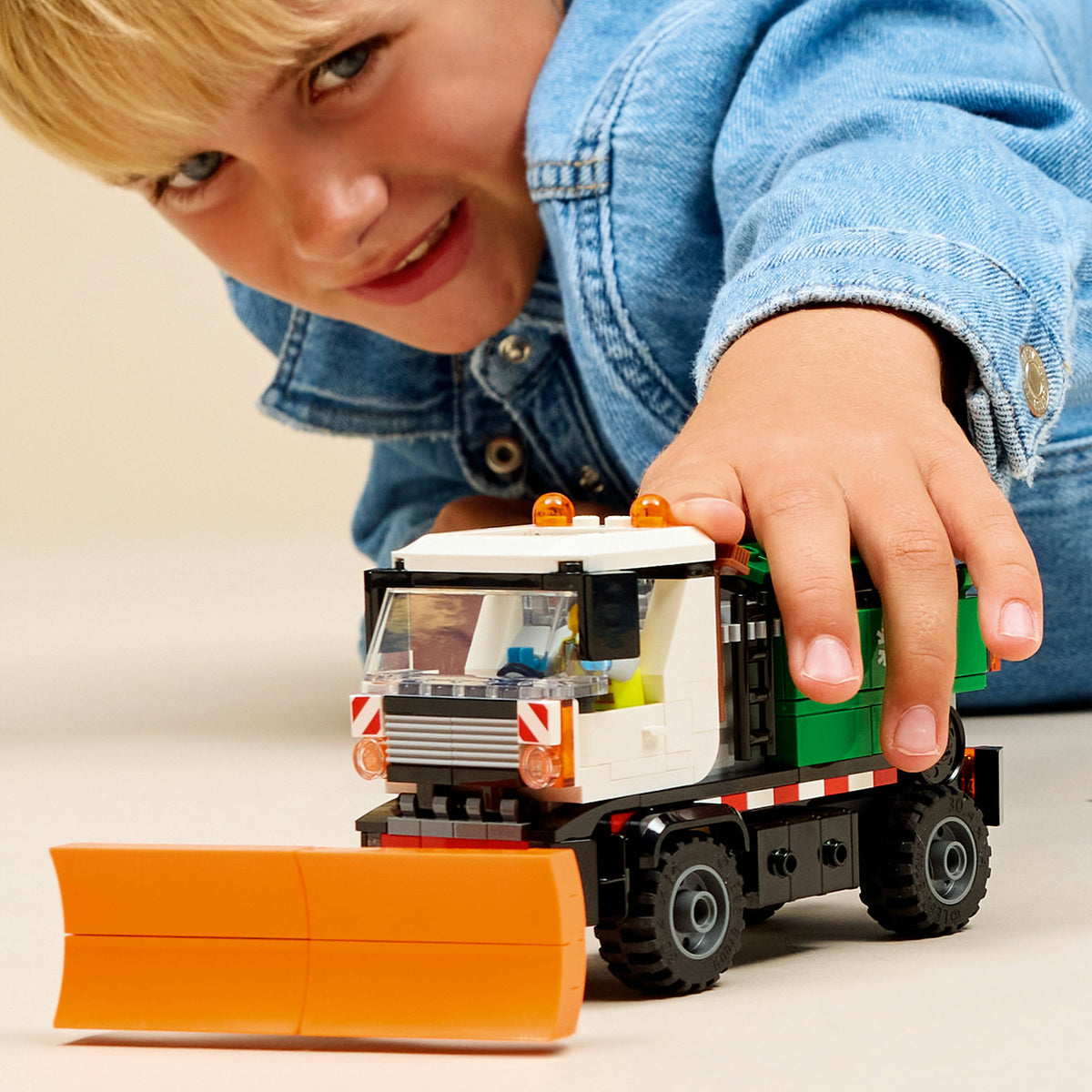 Lego city store køretøjer 60490 sneplov